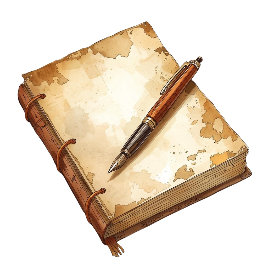 水彩画風クリーム&ピンク旅行シリーズ フランス|アンティークで可愛いクリップアート12点セット【PNG】