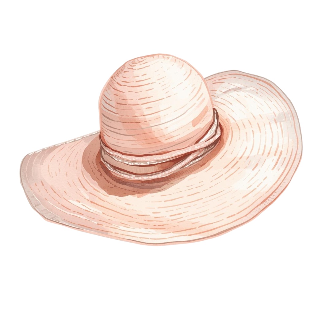 水彩画風クリーム&ピンク旅行シリーズ フランス|アンティークで可愛いクリップアート12点セット【PNG】