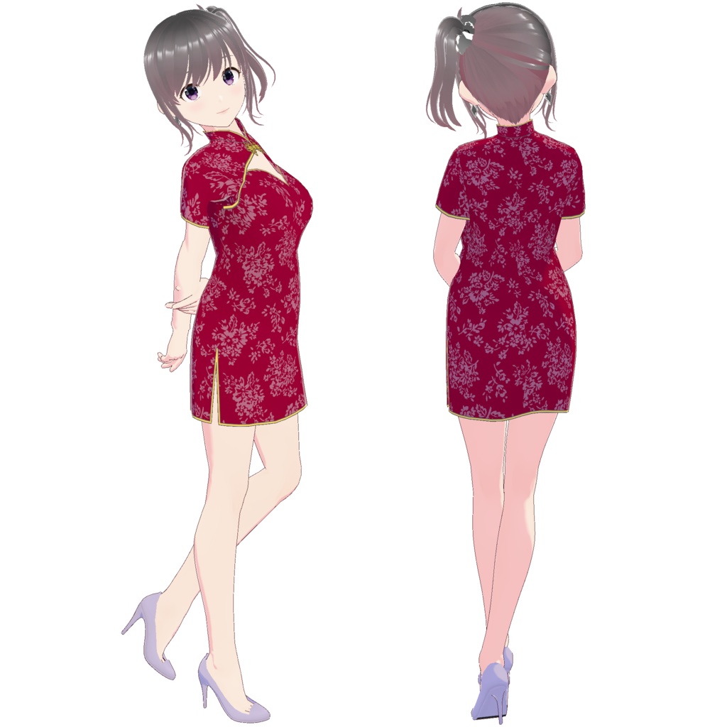 ショートチャイナドレス (オープン)