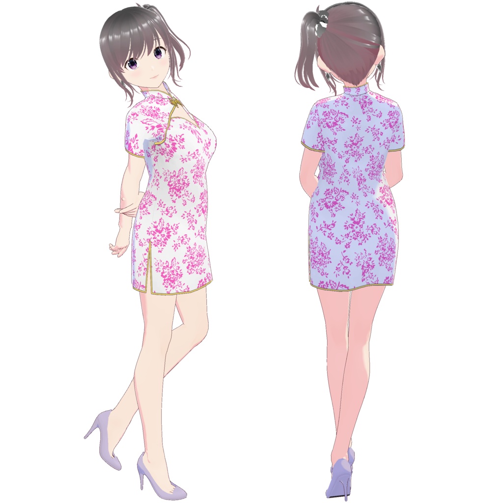 ショートチャイナドレス (オープン)