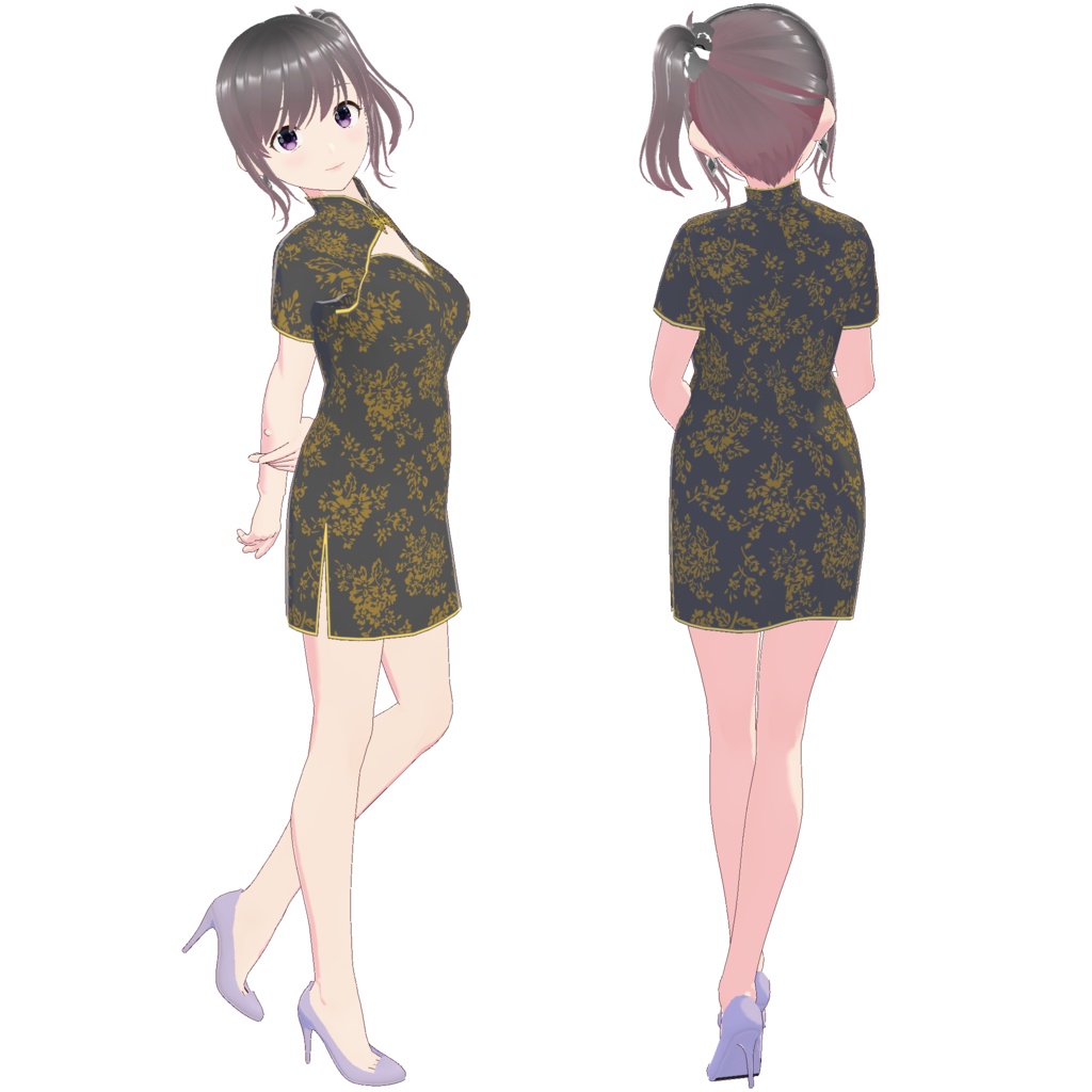 ショートチャイナドレス (オープン)