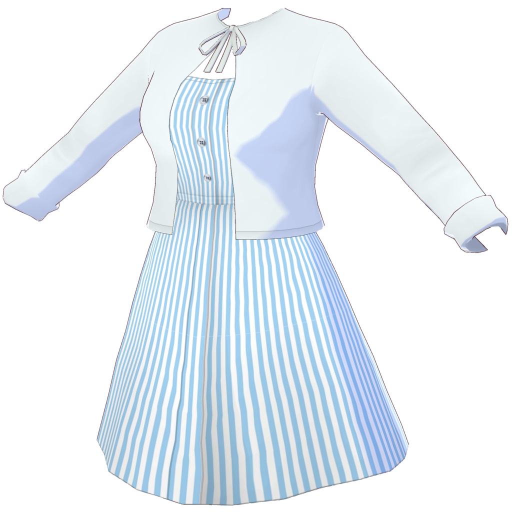 チューブトップワンピース