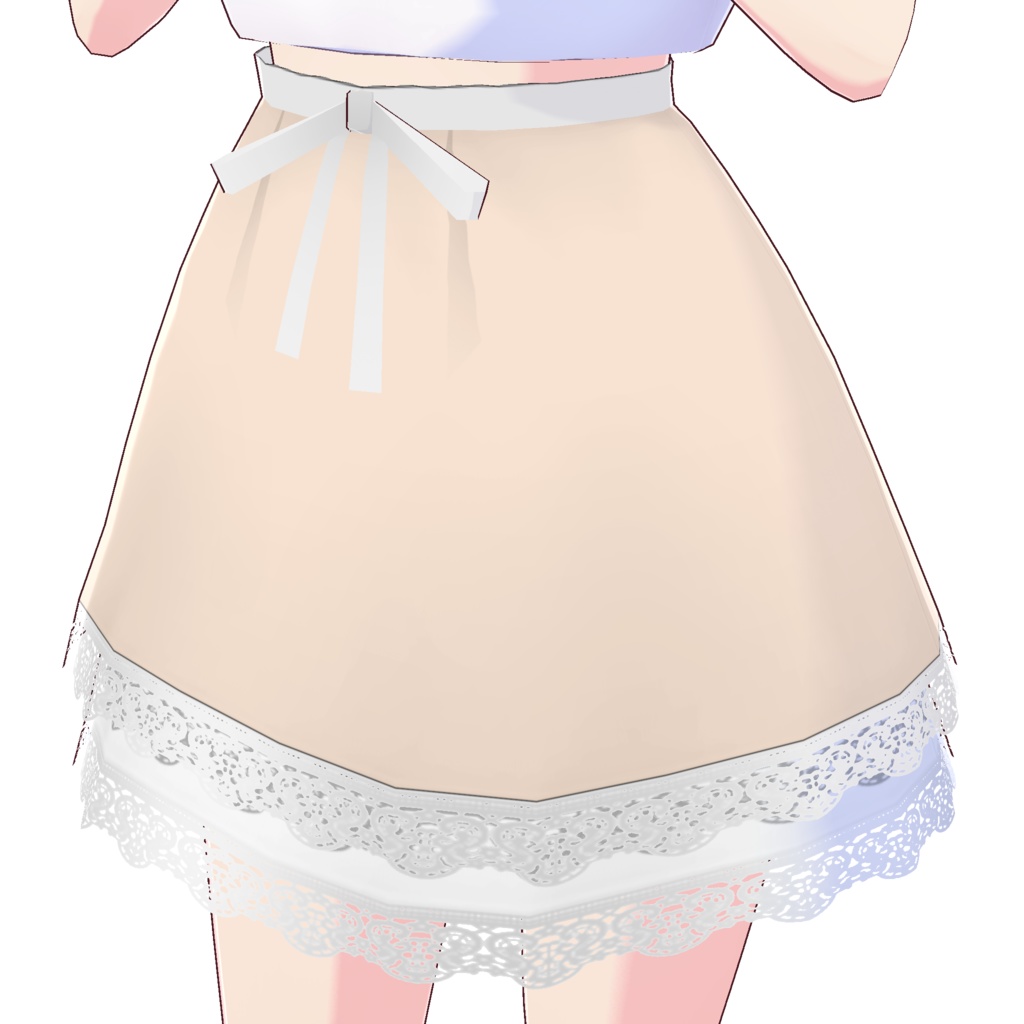 レイヤードレーススカート (ホワイトレース)