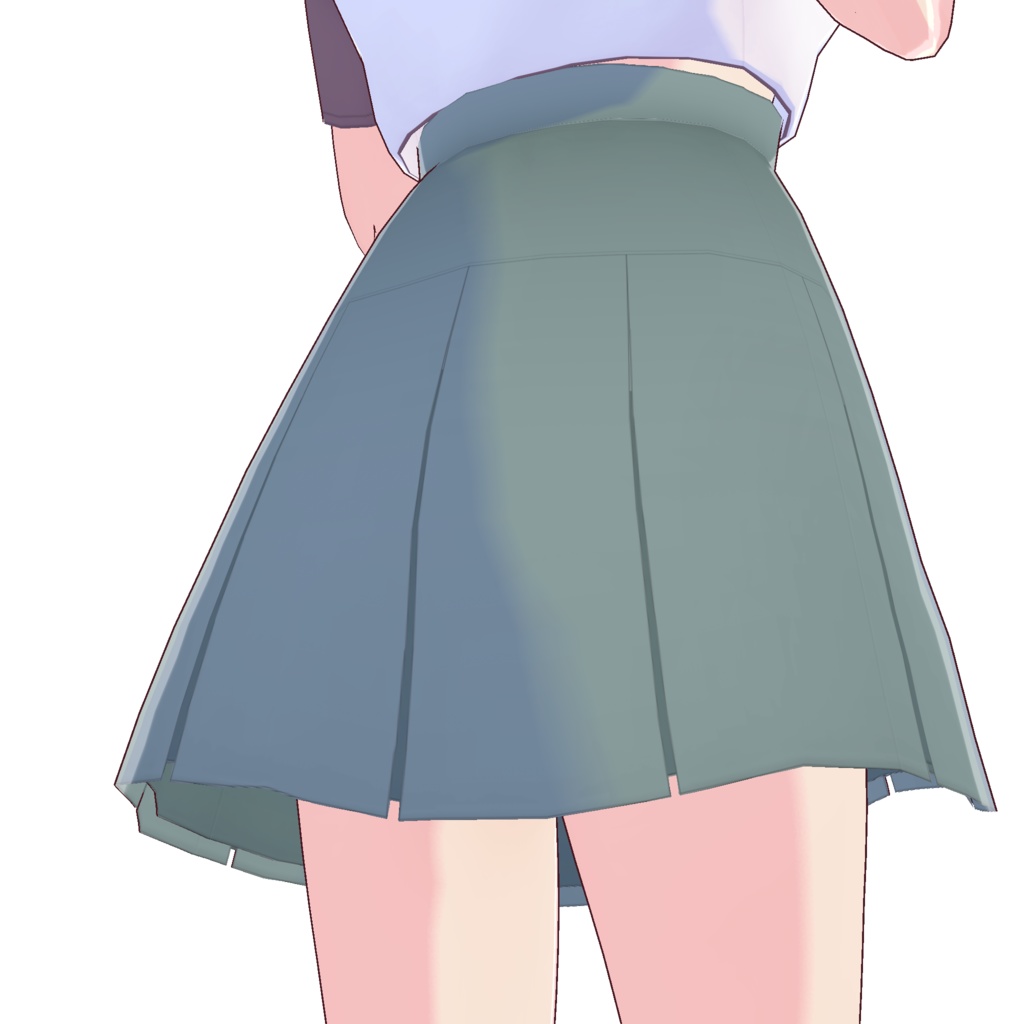 ボックスプリーツスカート A