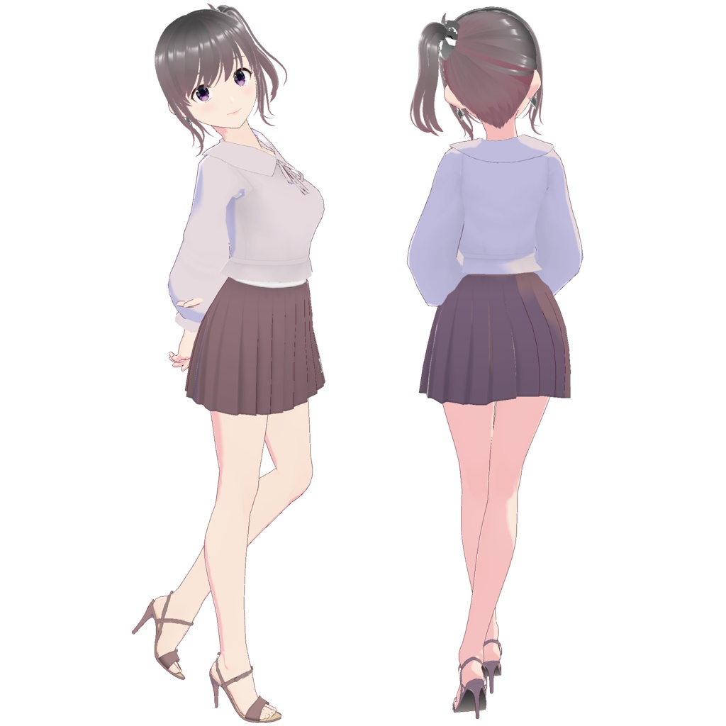 カラーブラウス