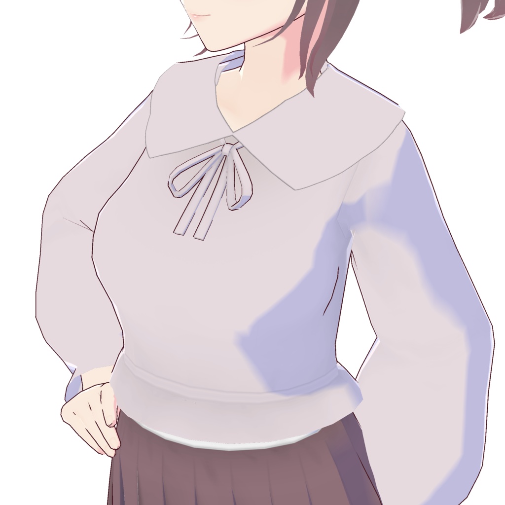 カラーブラウス