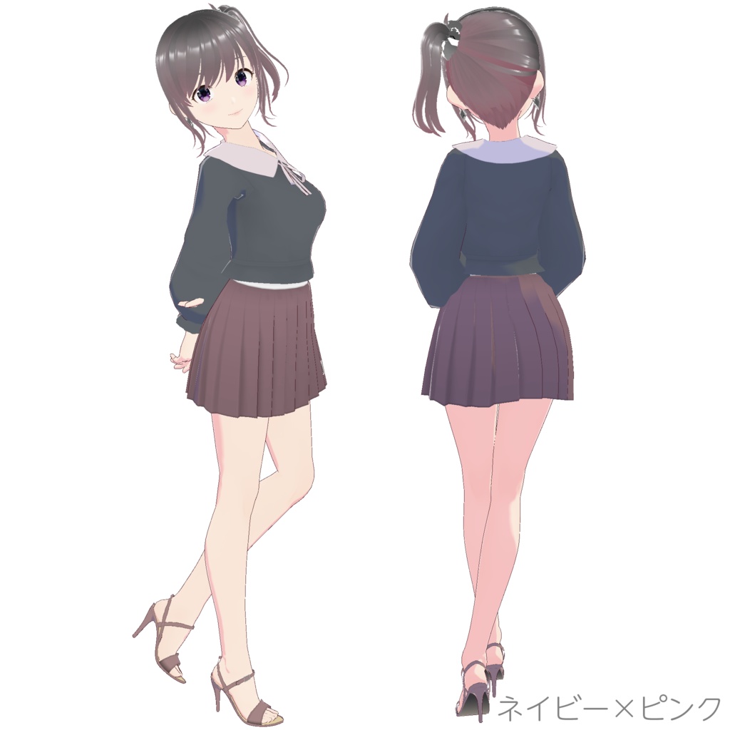 カラーブラウス