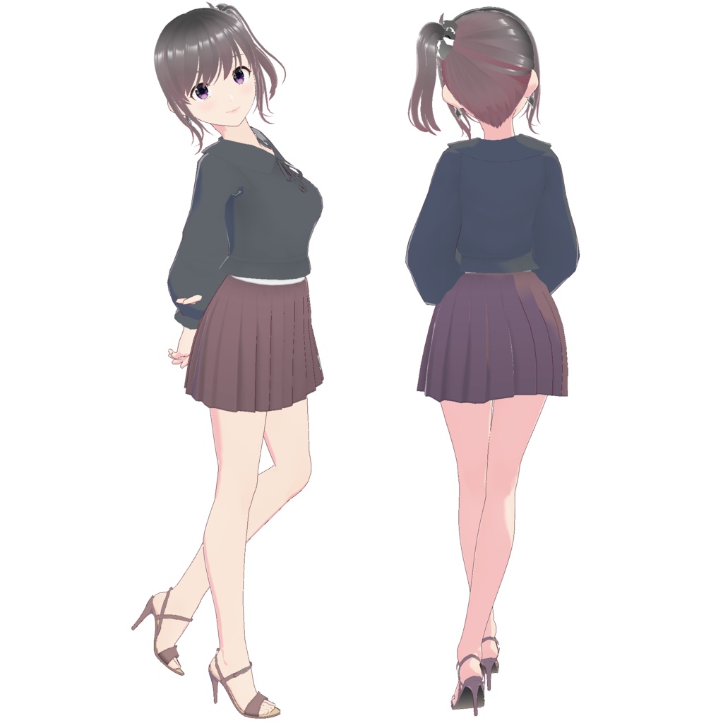 カラーブラウス