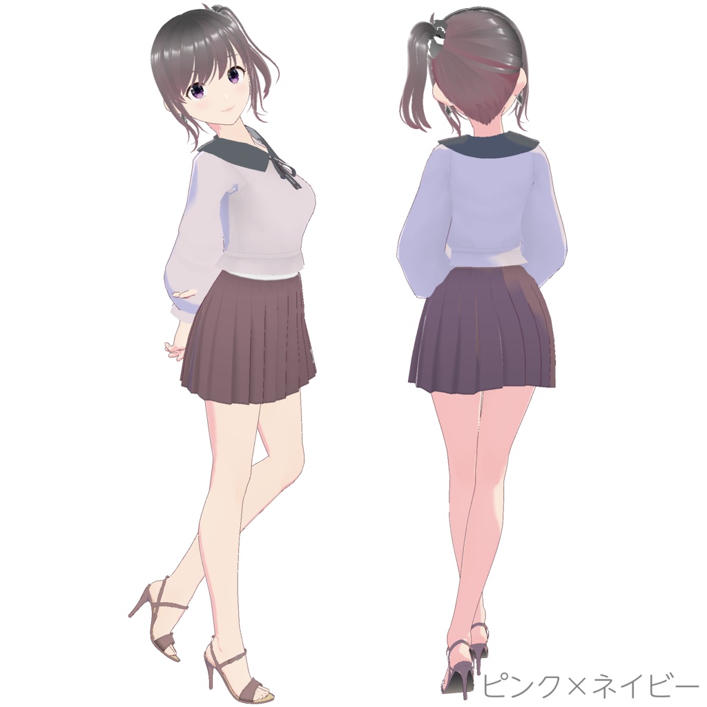 カラーブラウス