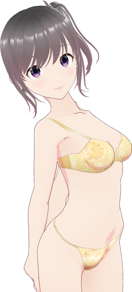 インナー (ブラ&ショーツ nf-2 "Flower")