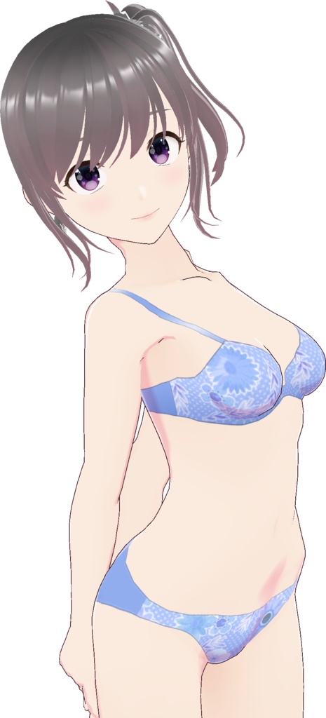 インナー (ブラ&ショーツ nf-2 "Flower")