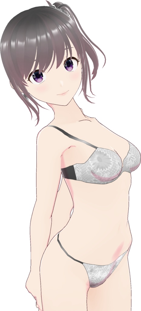 インナー (ブラ&ショーツ nf-2 "Flower")