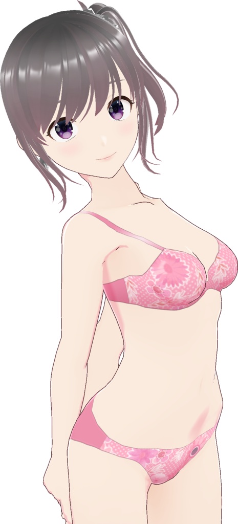 インナー (ブラ&ショーツ nf-2 "Flower")