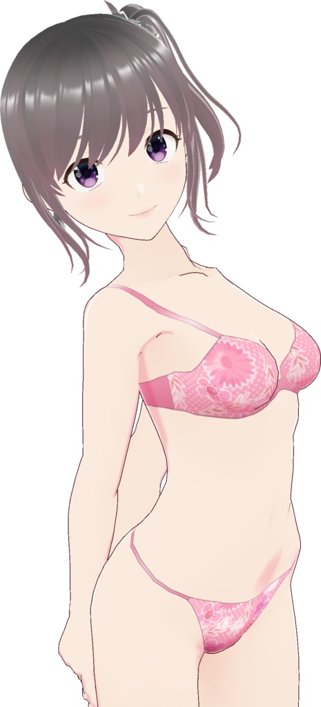 インナー (ブラ&ショーツ nf-2 "Flower")