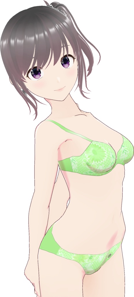 インナー (ブラ&ショーツ nf-2 "Flower")