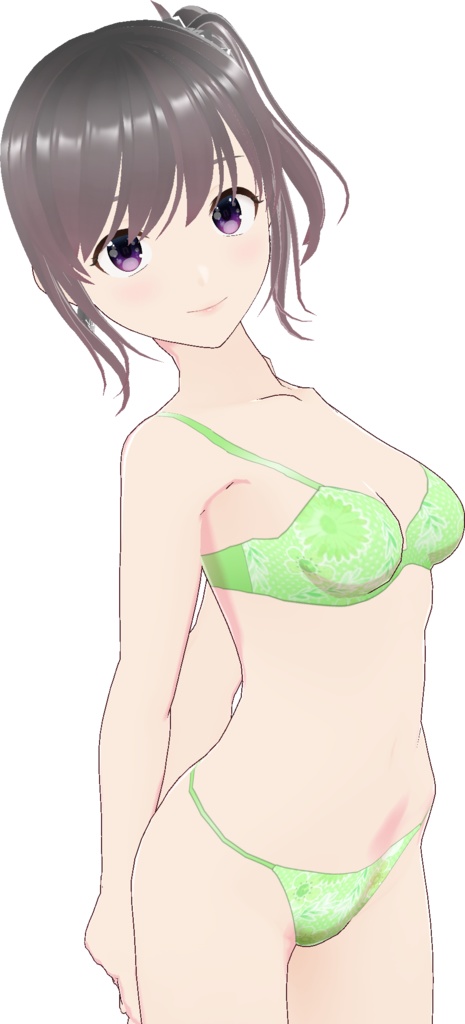 インナー (ブラ&ショーツ nf-2 "Flower")