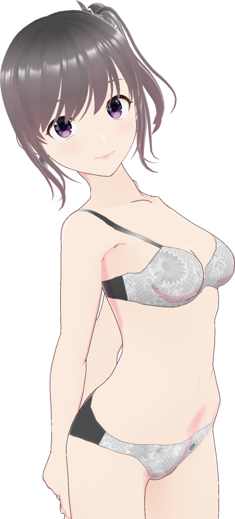 インナー (ブラ&ショーツ nf-2 "Flower")