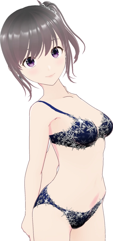 インナー (ブラ&ショーツ nf-1S "Snowflake")