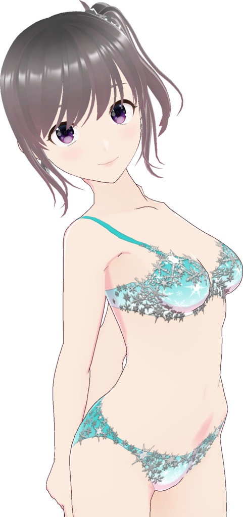 インナー (ブラ&ショーツ nf-1S "Snowflake")