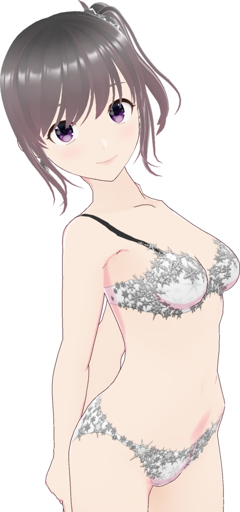 インナー (ブラ&ショーツ nf-1S "Snowflake")