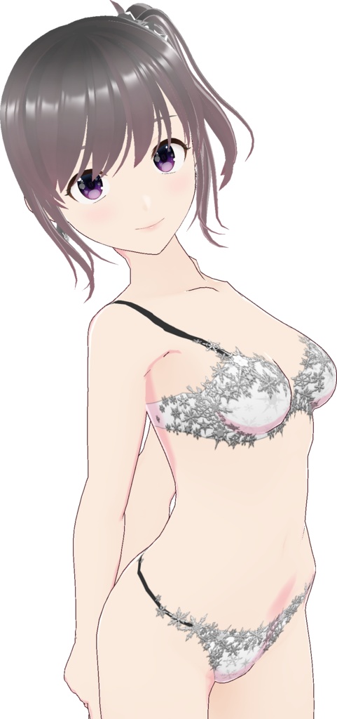 インナー (ブラ&ショーツ nf-1S "Snowflake")