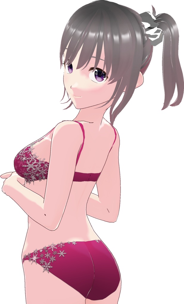 インナー (ブラ&ショーツ nf-1S "Snowflake")