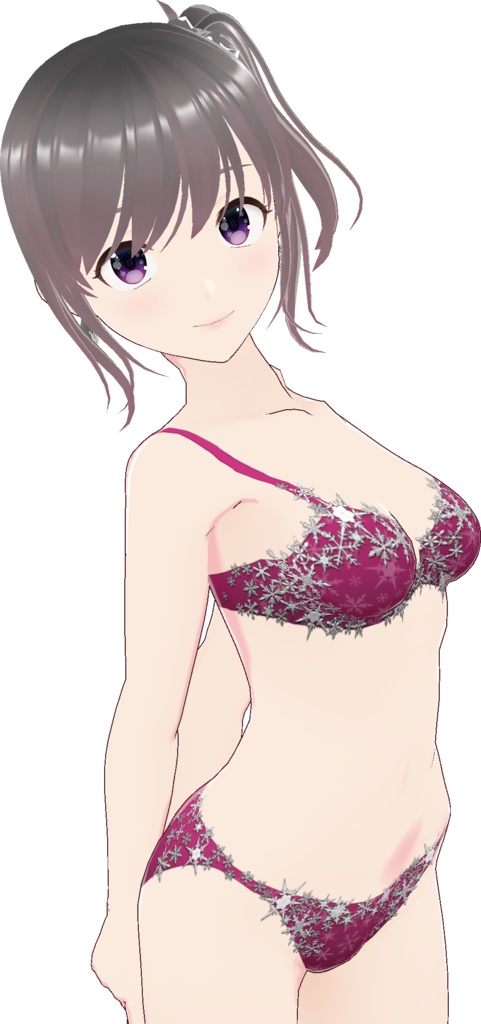 インナー (ブラ&ショーツ nf-1S "Snowflake")