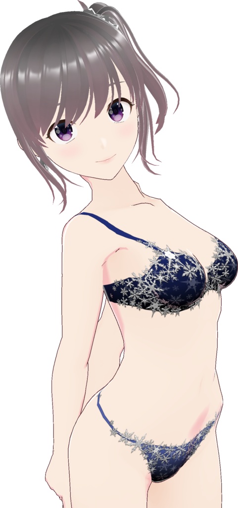 インナー (ブラ&ショーツ nf-1S "Snowflake")