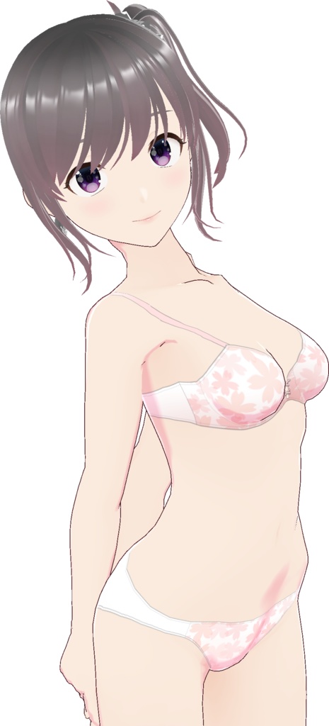 インナー (ブラ&ショーツ nf-4 "Sakura - Cherry Blossom")