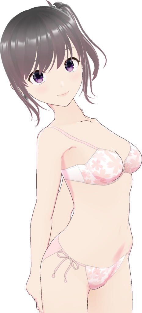 インナー (ブラ&ショーツ nf-4 "Sakura - Cherry Blossom")