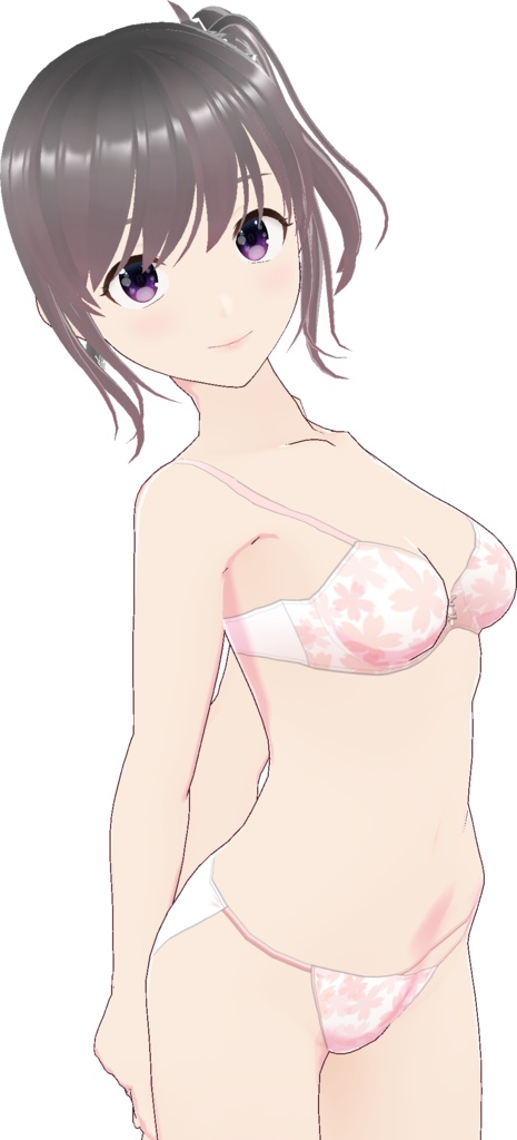 インナー (ブラ&ショーツ nf-4 "Sakura - Cherry Blossom")