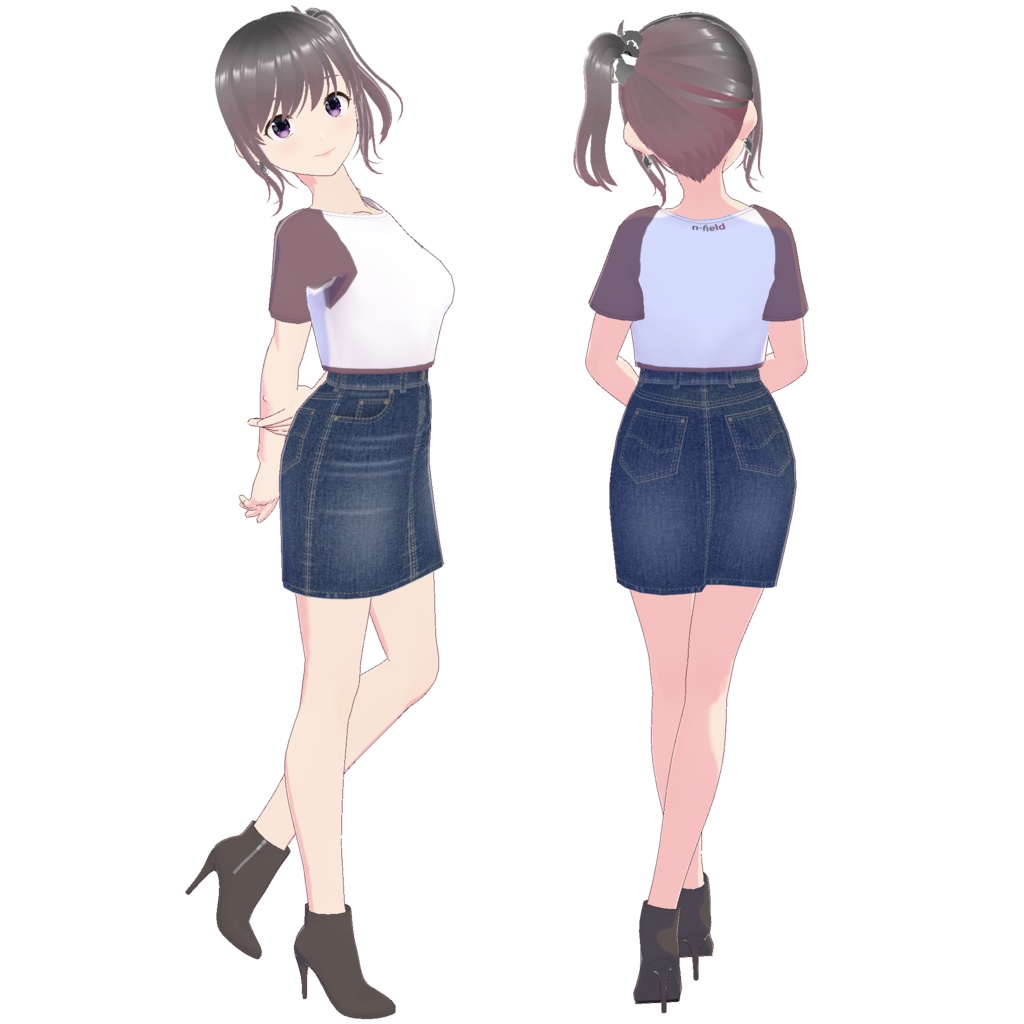 デニムスカート