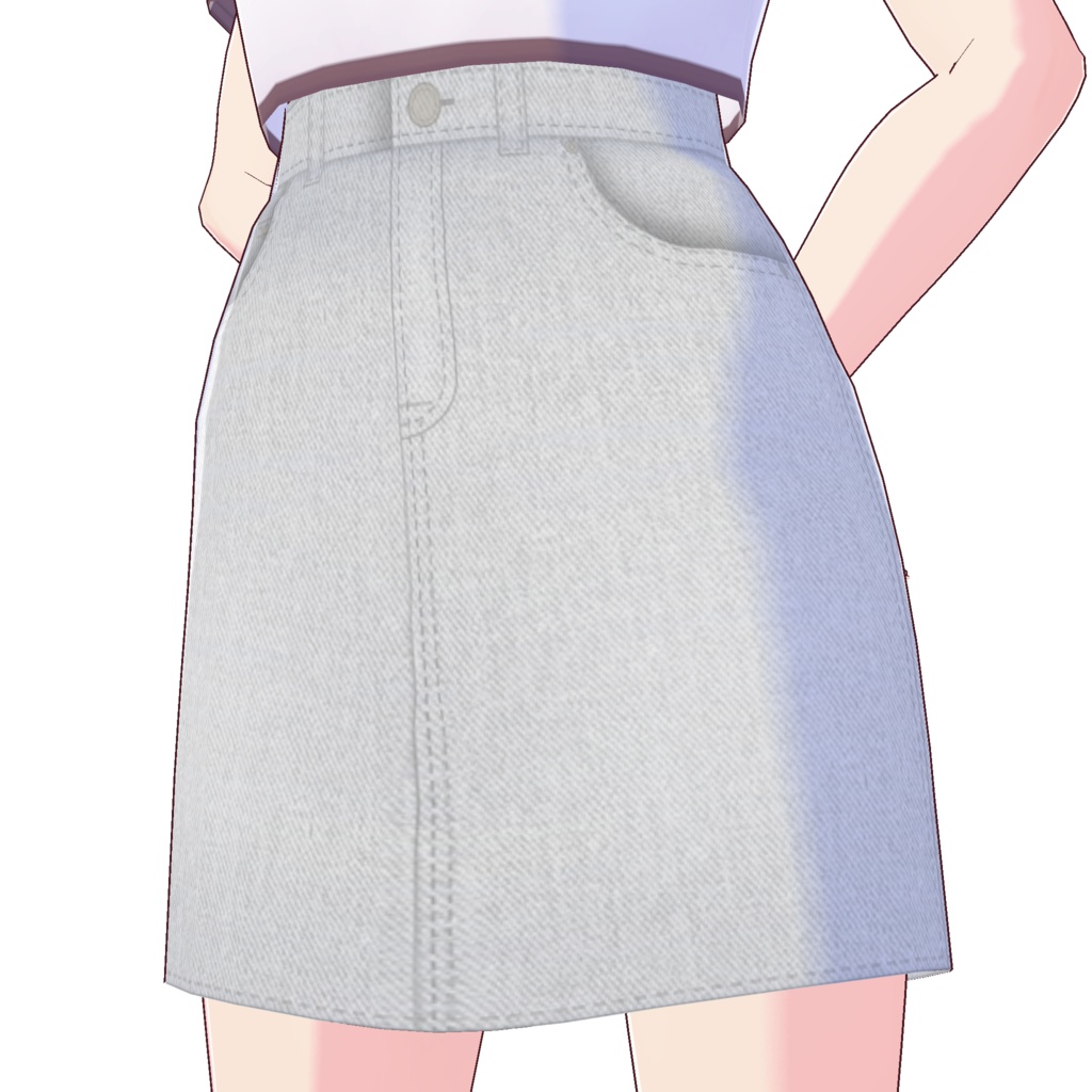 デニムスカート