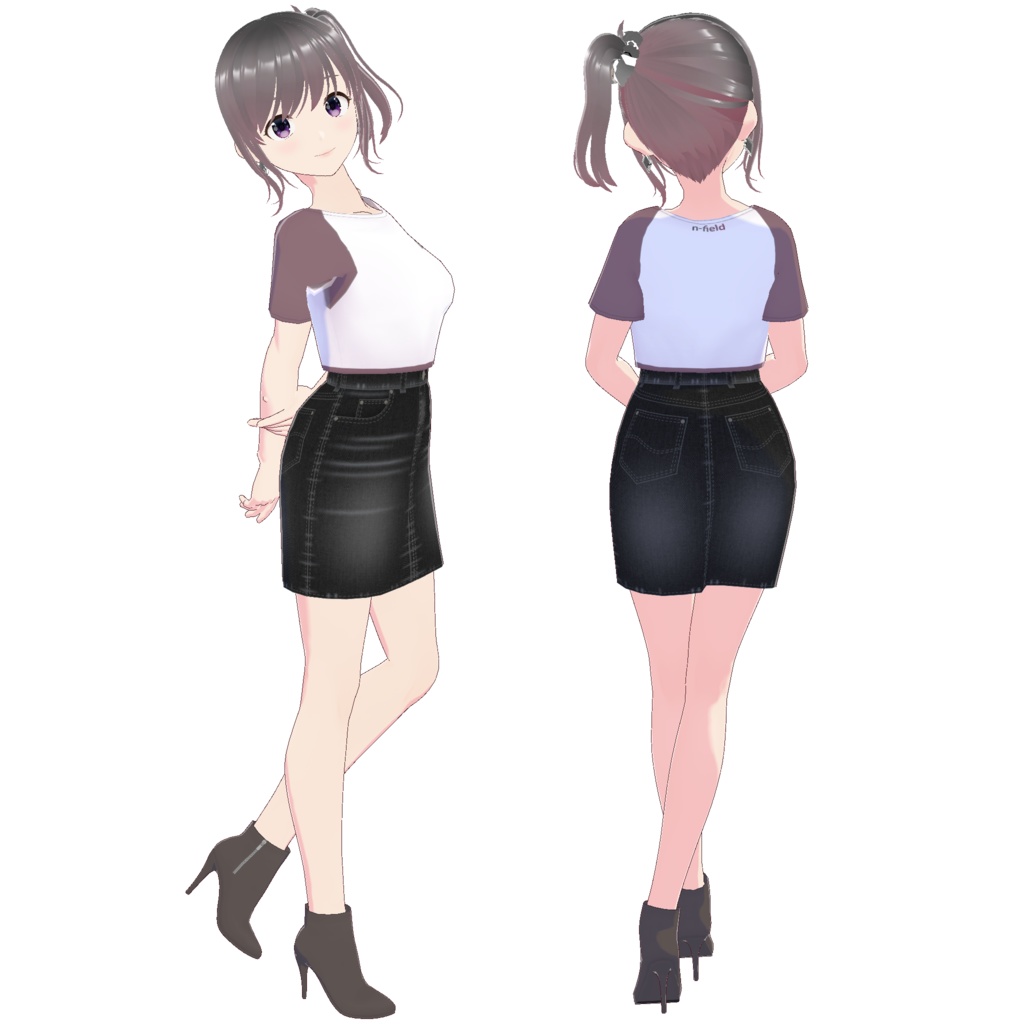 デニムスカート