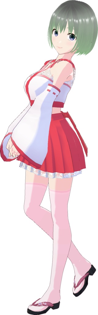 巫女装束(風コスチューム)