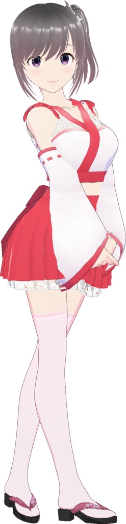 巫女装束(風コスチューム)