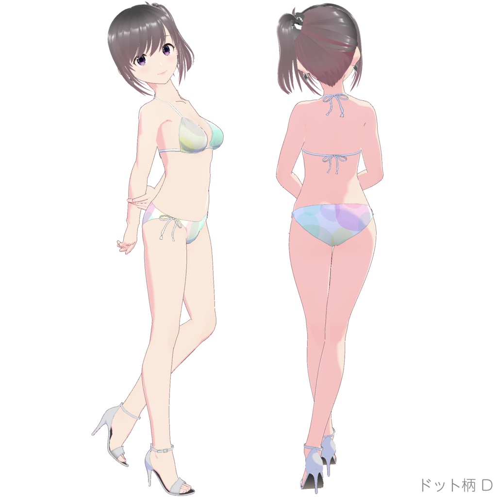 ビキニ - スタンダード Style 2 (ドット柄)