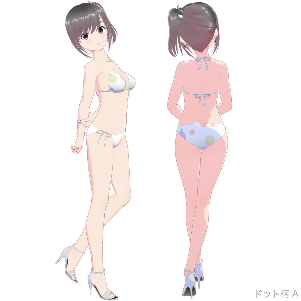 ビキニ - スタンダード Style 2 (ドット柄)