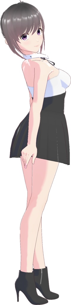 セットアップ (チューブトップ+プリーツスカート 2)