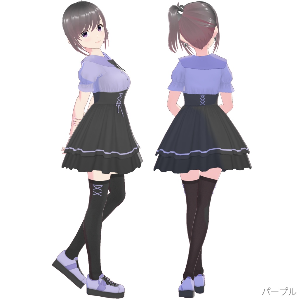 地雷系 (セットアップ / 半袖)