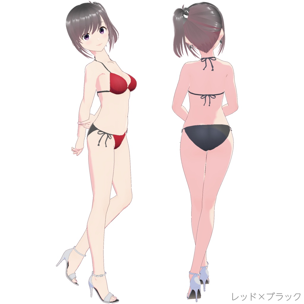 三角ビキニ - スタンダード (ツートーン)