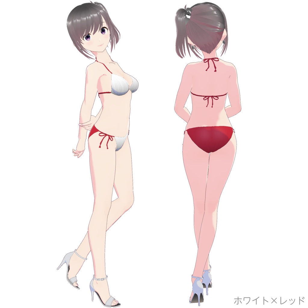 三角ビキニ - スタンダード (ツートーン)