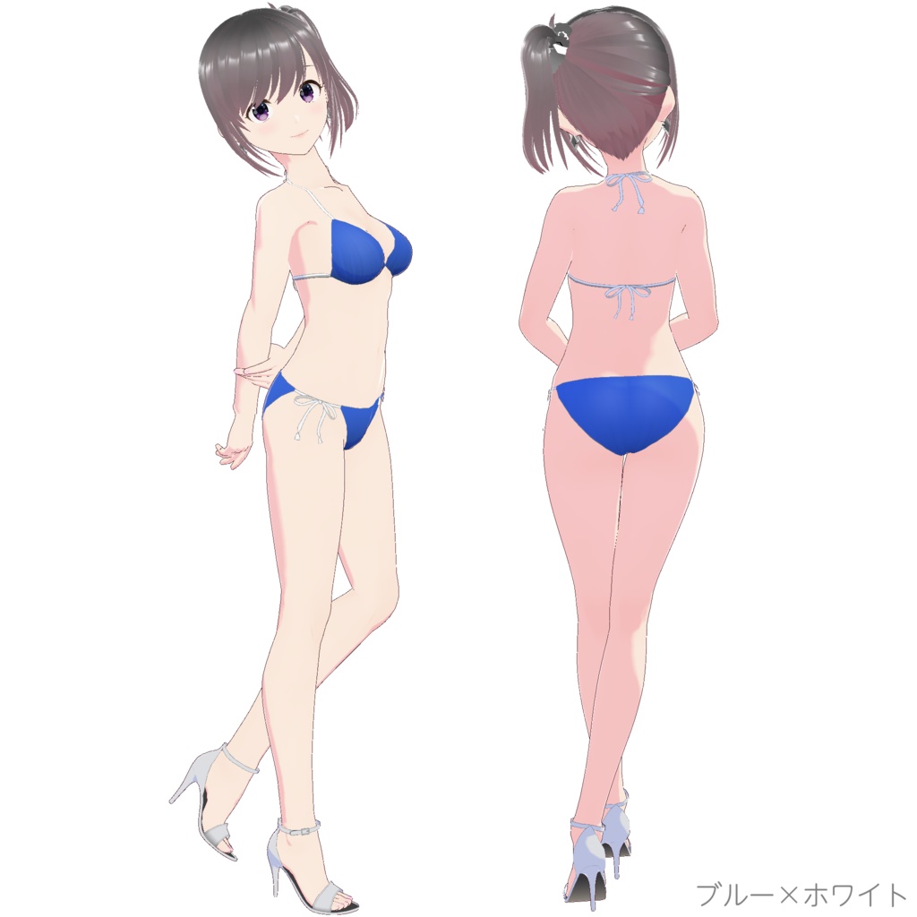 三角ビキニ - スタンダード (ツートーン)