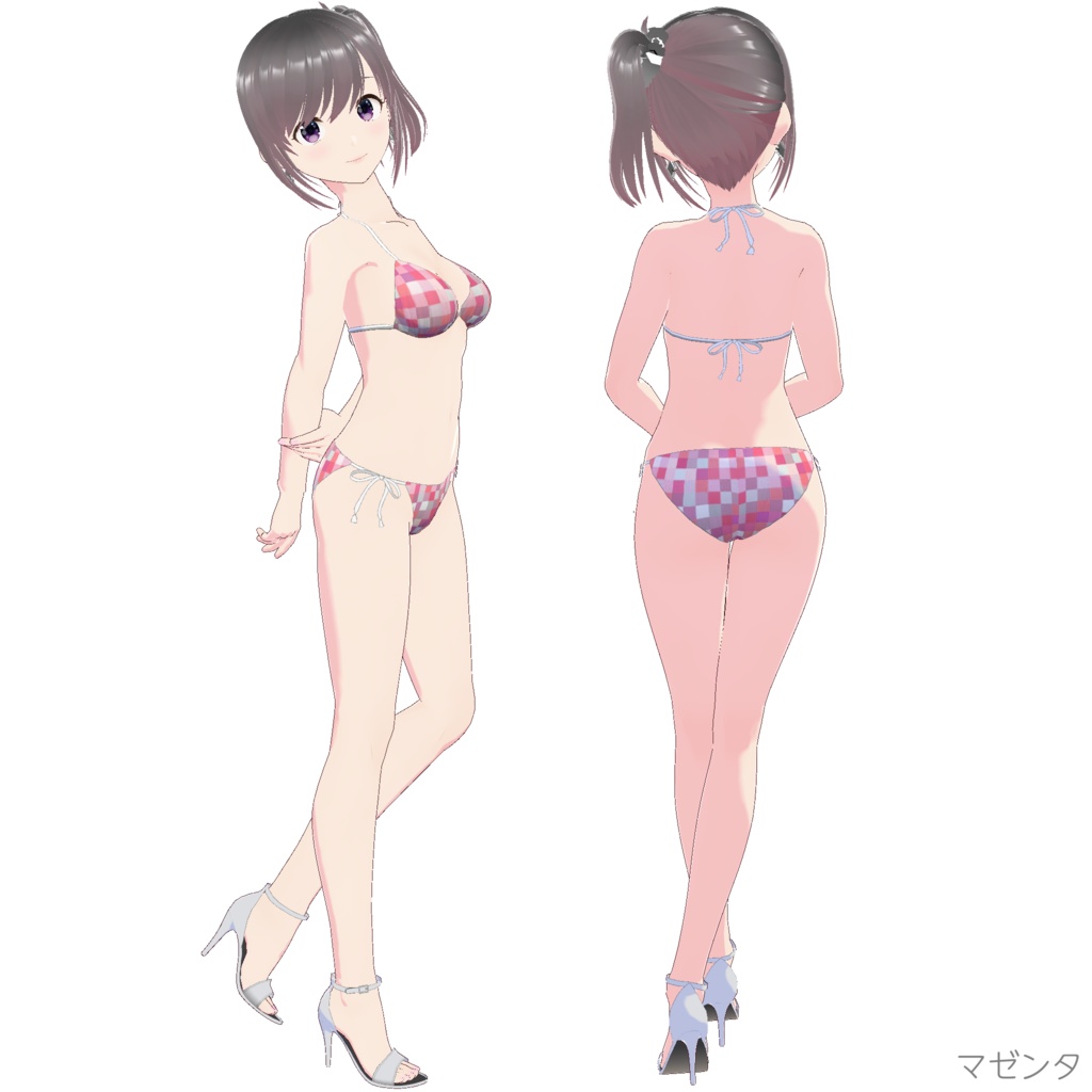 三角ビキニ - スタンダード (ドットモザイク)