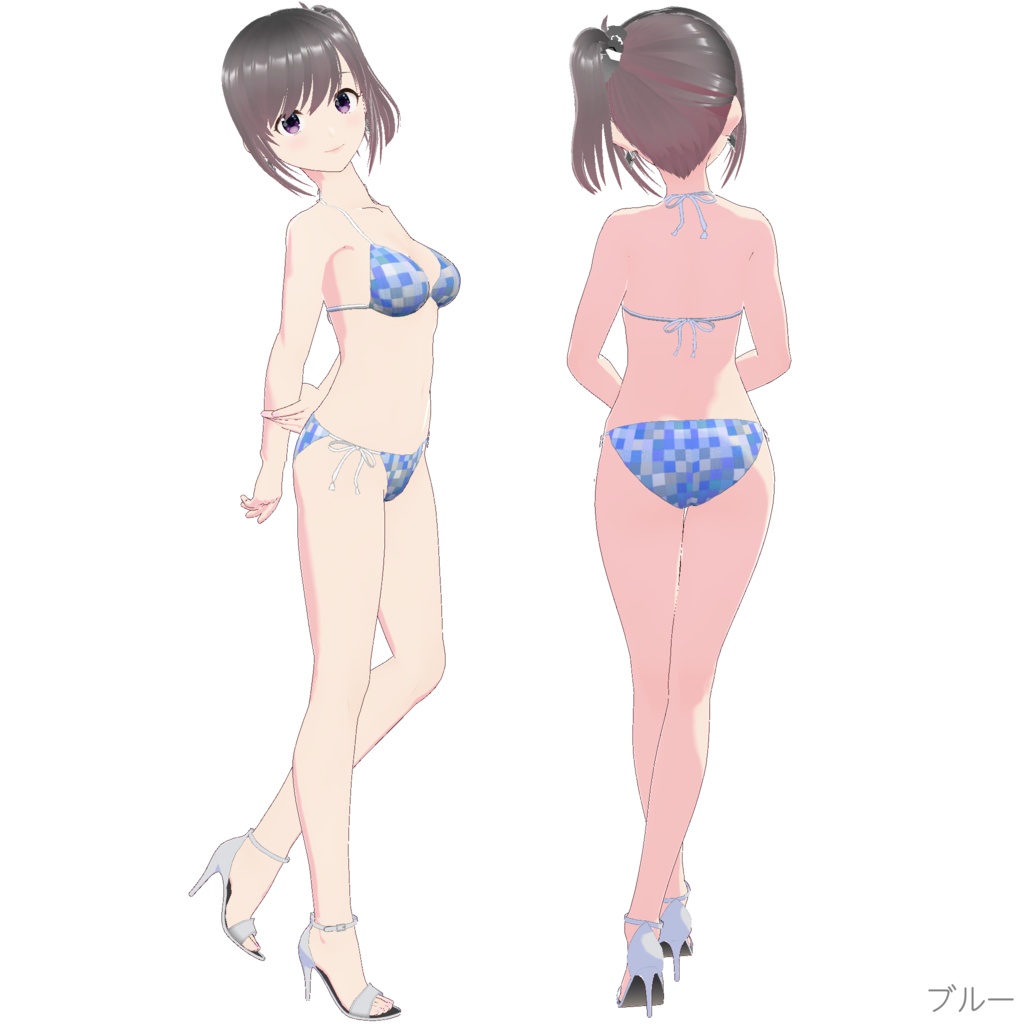 三角ビキニ - スタンダード (ドットモザイク)