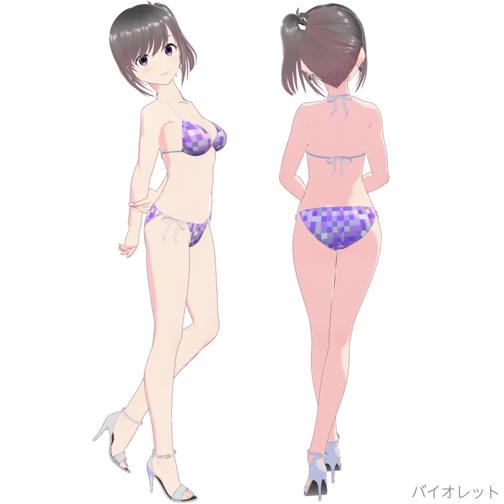 三角ビキニ - スタンダード (ドットモザイク)