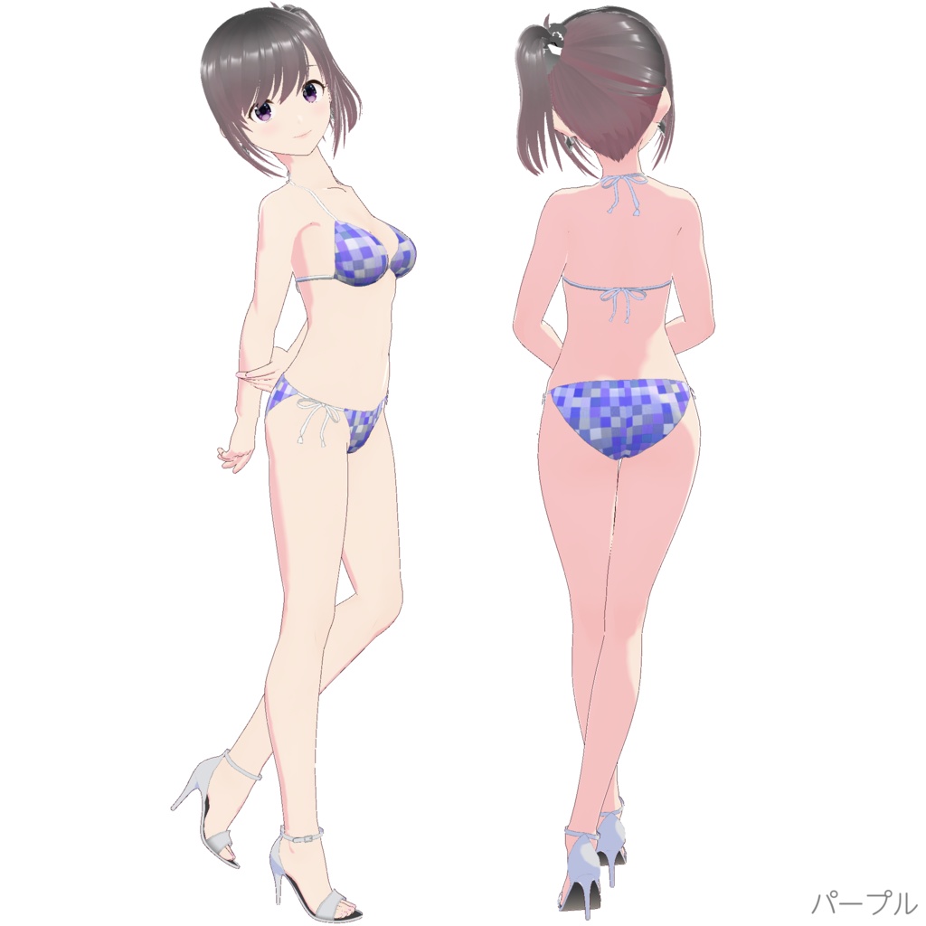 三角ビキニ - スタンダード (ドットモザイク)