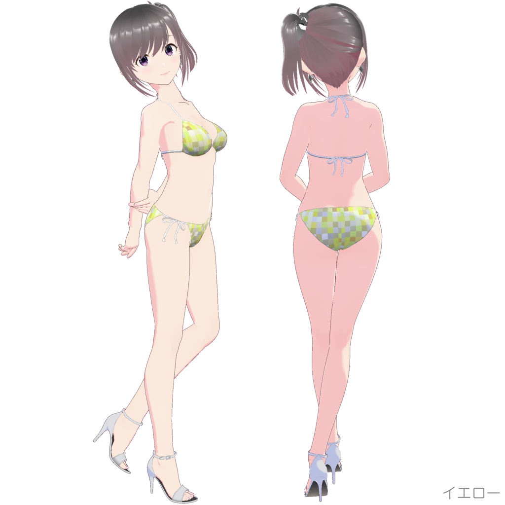 三角ビキニ - スタンダード (ドットモザイク)