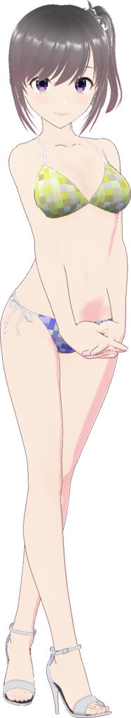 三角ビキニ - スタンダード (ドットモザイク 2Colors)