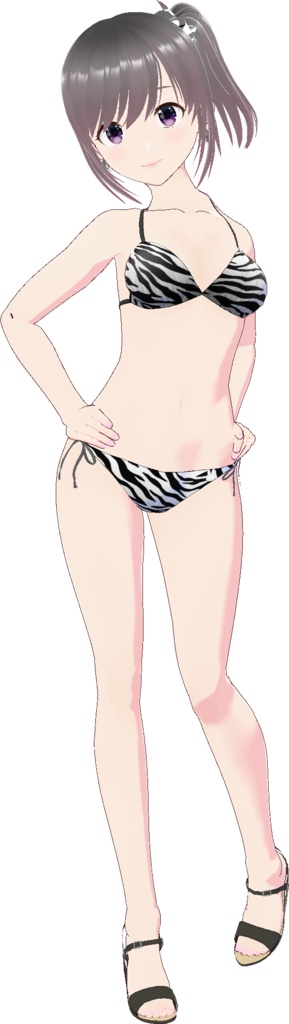 三角ビキニ - スタンダード (アニマル柄)